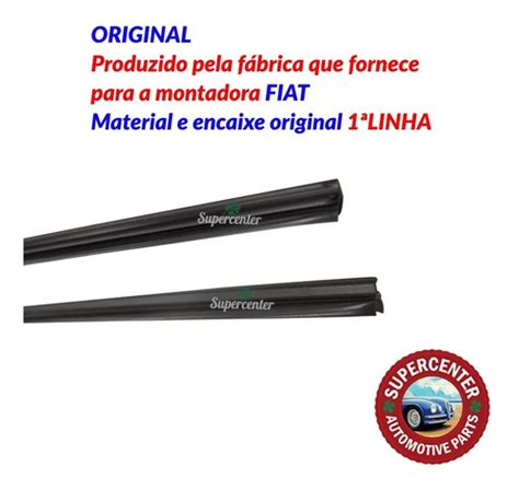 Par Pingadeira Borracha Superior Porta Fiat Uno Portas Parcelamento