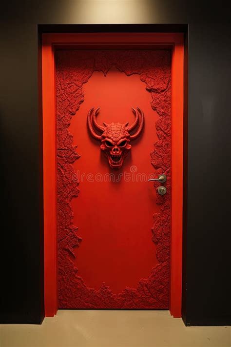 Dark Doors To Hell Entrance To The World Of Demons Generative Ai