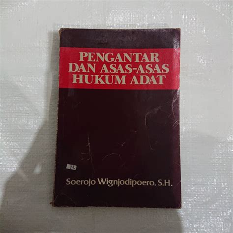 Jual Buku Pengantar Dan Asas Asas Hukum Adat Kab Tangerang Sea