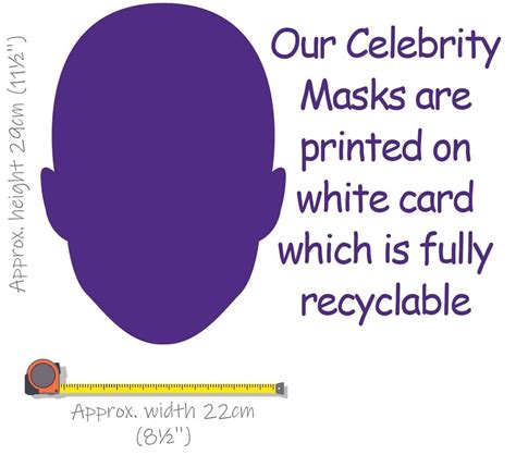 Maury Povich Smile Celebrity Mask Flat Card Face Ebay