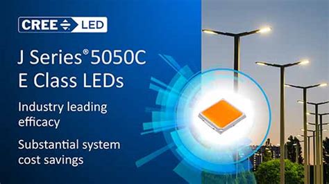 Cree LED Released New J Series 5050C E Class LEDs