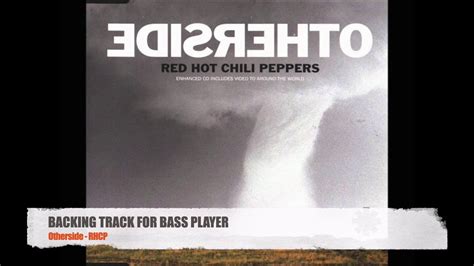 Otherside Red Hot Chili Peppers Bass Backing Track NO BASS YouTube