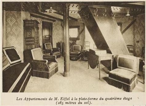 There's a Secret Apartment Hidden Inside the Eiffel Tower | Gustave ...