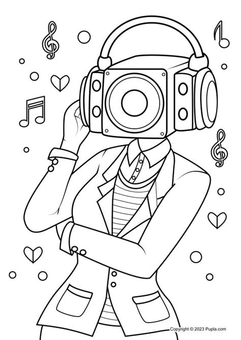 Free Printable Skibidi Toilet Coloring Pages Hot Sex Picture