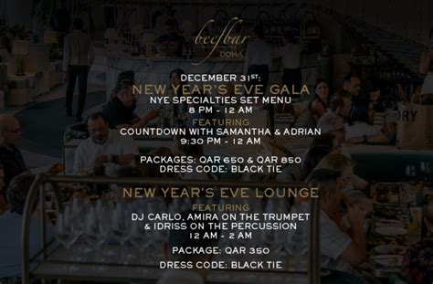 A New Years Night Extravaganza At Beefbar Doha