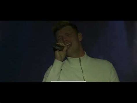 Nick Carter Hurts To Love You Live Tribute To Aaron Carter Youtube