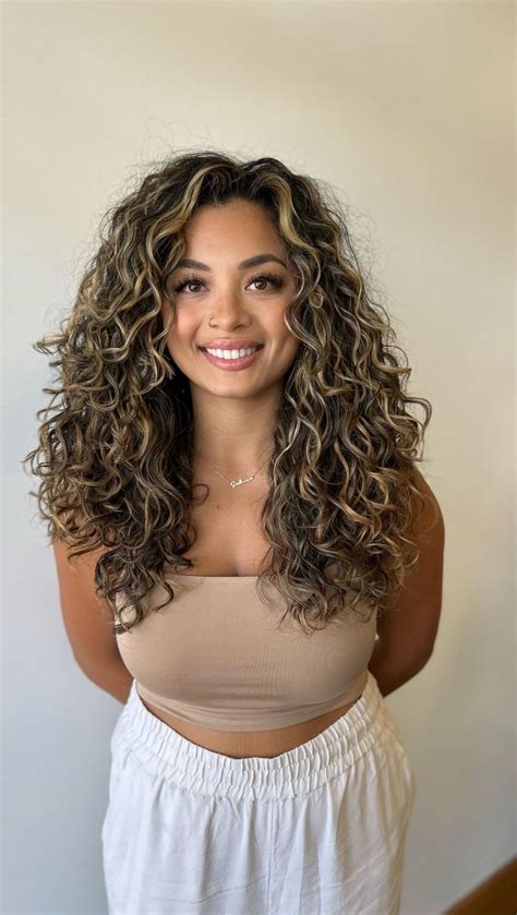 Natural Curly Hair Cuts Brown Curly Hair Blonde Curly Hair Colored