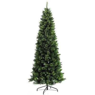 Homcom Ft Artificial Christmas Tree Holiday Decoration With Auto Open