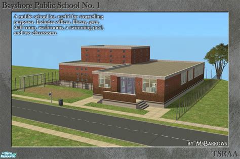 The Sims Resource - Bayshore Public School