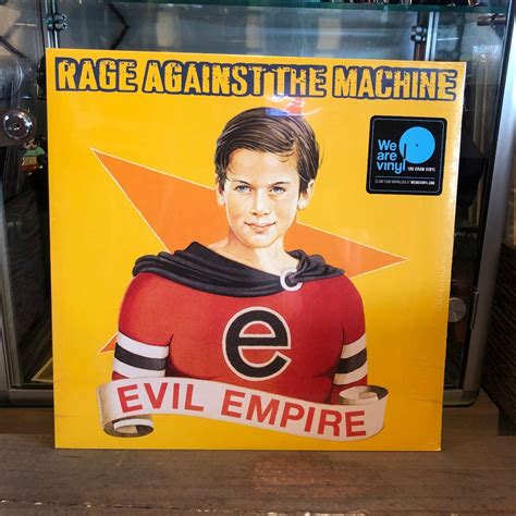 Rage Against The Machine – Evil Empire Vinyl Record | Boardwalk Vintage