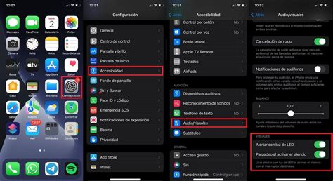 Cómo poner o quitar el flash de las notificaciones del iPhone