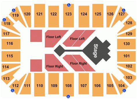 Amarillo Civic Center Seating Chart - Center Seating Chart