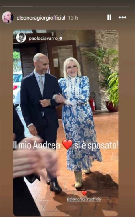 Eleonora Giorgi vestita così al matrimonio del figlio il vestito da