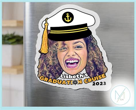 Graduation Cruise Magnet Personalized Cruise Door Magnet Set Cruise