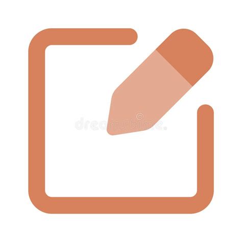 Edit Tool Icon Design User Interface Vector Minimal Design Stock