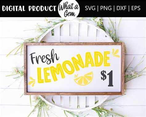 Lemonade Stand Svg Lemonade Svg Lemonade Shop Svg Summer Etsy