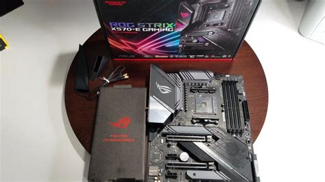 Asus Rog Strix X570 E Gaming Unboxing M2 Install Review And Quick