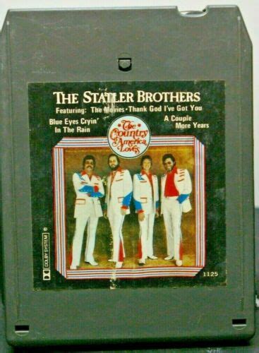 The Statler Brothers The Country America Loves 8 Track Ebay