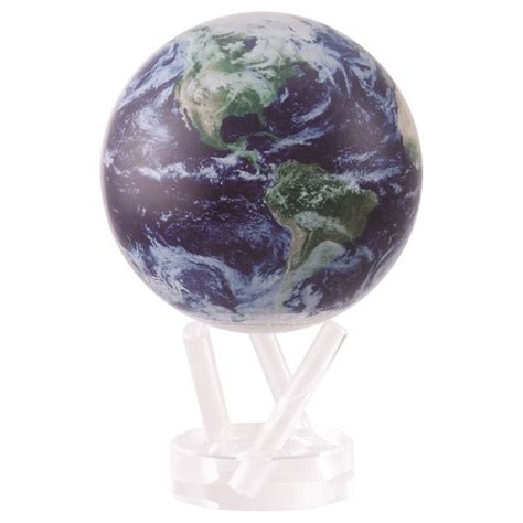 Shop Satellite With Clouds Inch Solar Powered Mova Desktop World