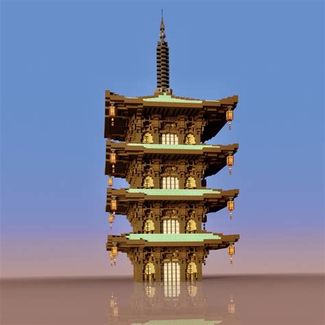 Chinese Pagoda Minecraft