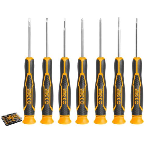 Screwdriver Precision Set Piece Industrial Ingco Tools South Africa