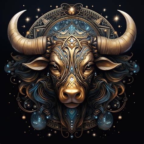 Premium Ai Image Taurus Zodiac Sign Constellation Astrological