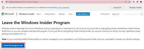 How To Switch From Insider To A Stable Build Of Windows 11 MiniTool