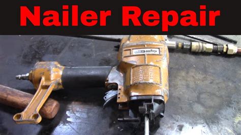 Bostitch Nail Gun Not Firing And Jamming Repair - YouTube