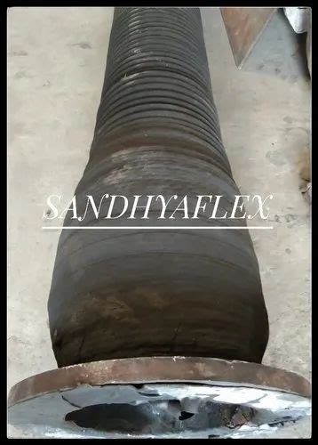 Black Sandhyaflex Cement Feeding Rubber Hose 6m At Rs 2400 Meter In