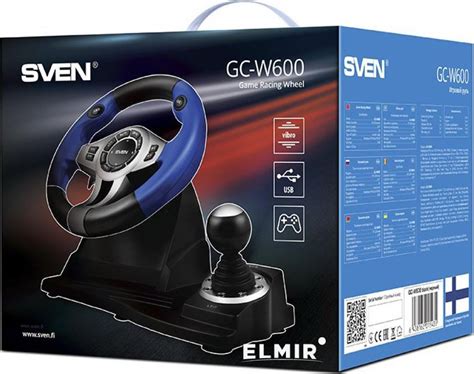 Руль Sven GC-W600 купить | ELMIR - цена, отзывы, характеристики
