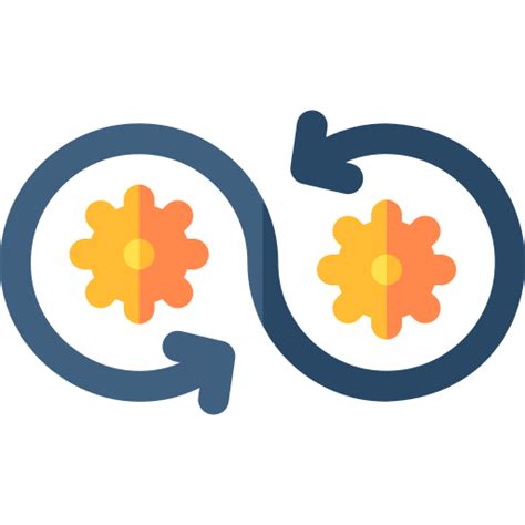 Devops Basic Rounded Flat Icon