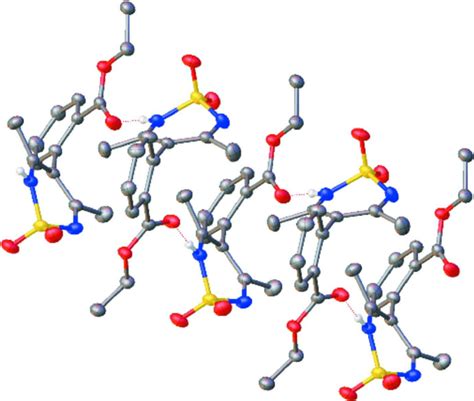 The Hydrogen Bonding Ineractions Of The Title Compound Along The [111] Download Scientific