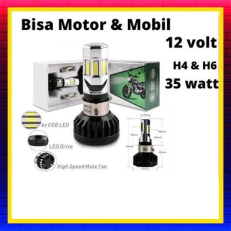 Jual RTD Lampu LED Motor RTD 6 Sisi Dan 3 Sisi Original RTD RAYTON