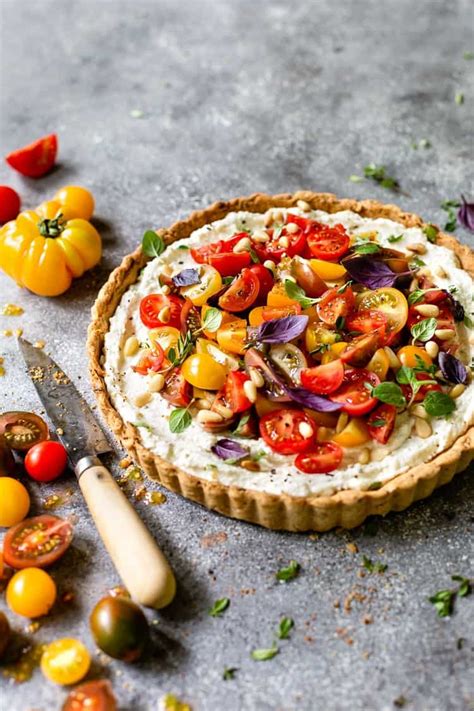 Heirloom Tomato Ricotta Tart Recipe Foolproof Living