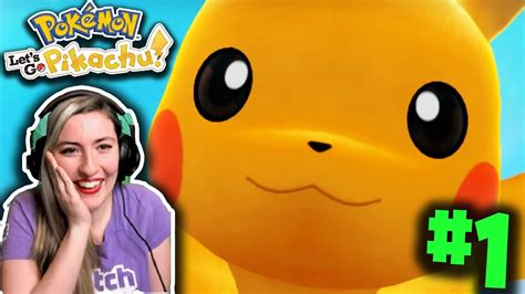 Were Going On An Adventure Pokemon Lets Go Pikachu Lets Play Ep 1