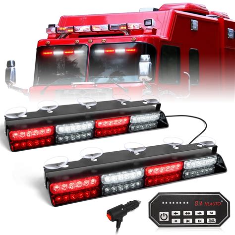 Amazon.com: HLauto 604N Emergency Dash Strobe Lights w/Controller: 2x16 ...