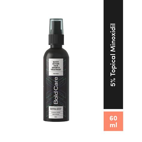 Bold Care Minoxidil 5 Topical Solution Hair Shampoo 60 Ml Veeha Beauty