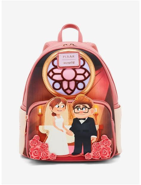 Loungefly Disney Pixar Up Carl & Ellie Wedding Scene Mini Backpack ...