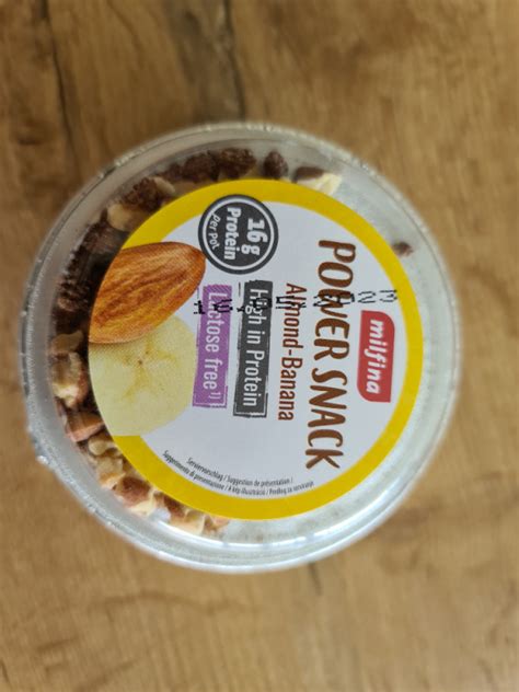 Milfina Power Snack Mandel Banane Kalorien Neue Produkte Fddb