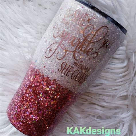 Glitter Yeti Tumbler Etsy