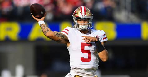 Trey Lance Arm Fatigue Rumors Dismissed By 49ers Coach After Colin