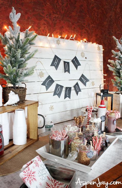 Hot Cocoa Bar Ideas For Your Upcoming Winter Party Aspen Jay