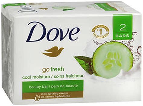 Dove Skin Care Beauty Bar Cucumber And Green Tea 3 75 Oz 2 Bars