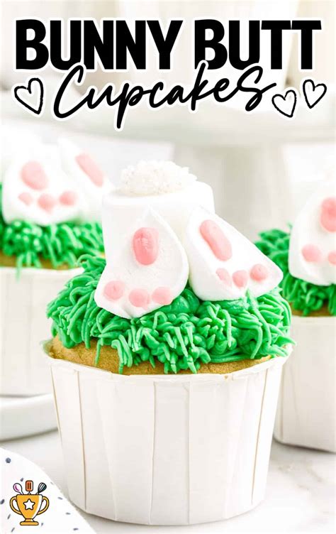 Bunny Butt Cupcakes Easter The Best Blog Recipes