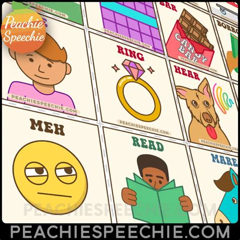 Speech Therapy Picture Cards