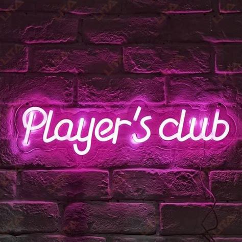 Players Club Neon Sign - LITA SIGN