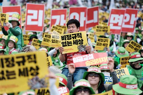 대선후보 비정규직 정책·공약 첫 비교 비정규직 제도개선 반대 심상정·이재명 ‘0 윤석열 ‘12