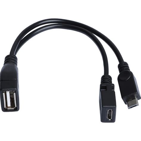 Dark Micro USB Erkek USB 2 0 Dişi Micro USB Dişi Otg Y Fiyatı