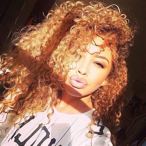 Love The Color And The Ringlets Gorg Hair Curly Hair Styles