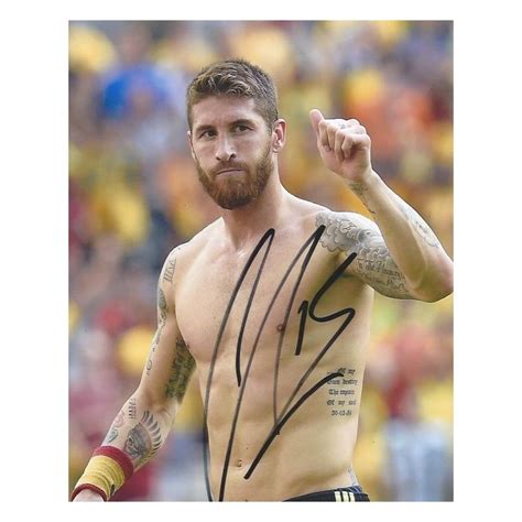 Sergio Ramos Autograph